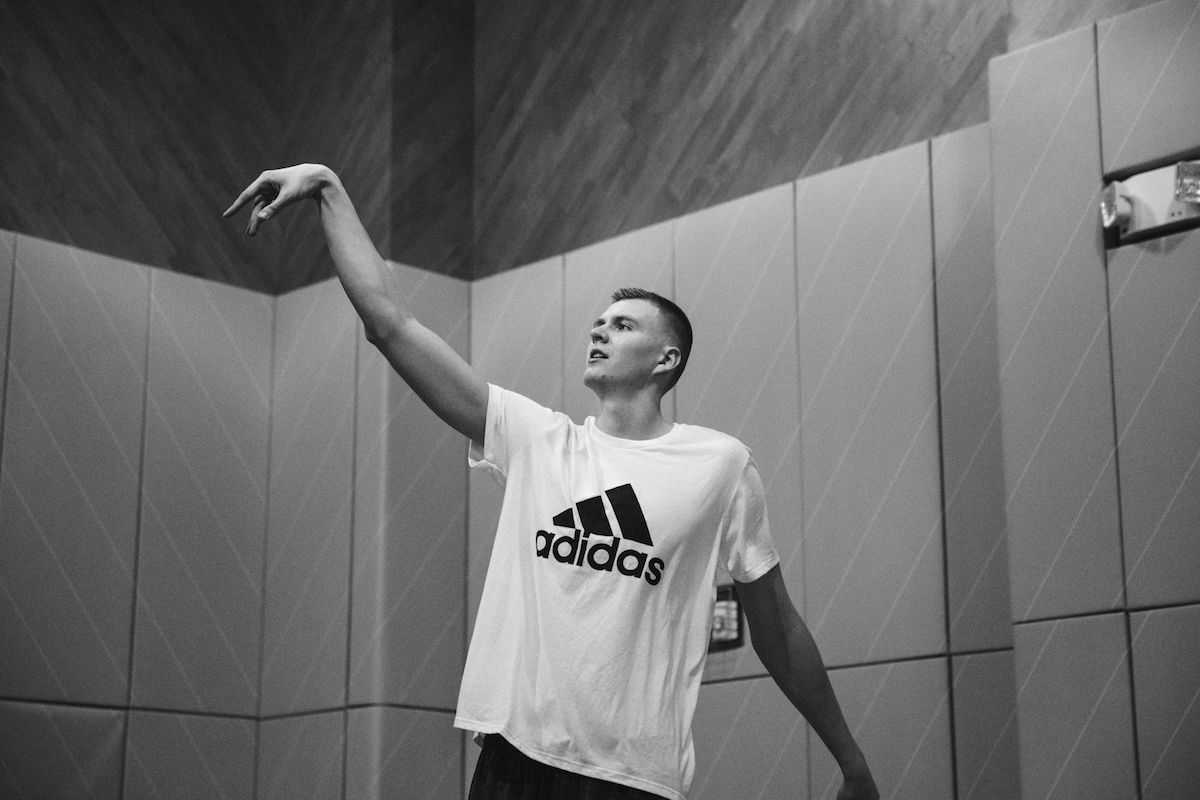 Kristaps Porzingis Joins adidas Basketball 5