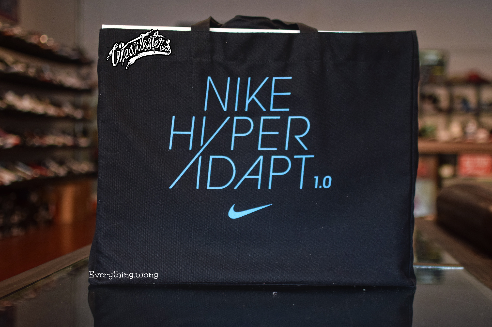 Nike HyperAdapt 1.0 Black-White/Blue Lagoon 1