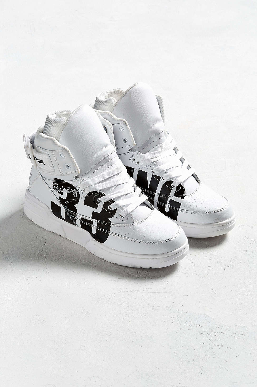 urban outfitters x ewing 33 hi NYC white black 3