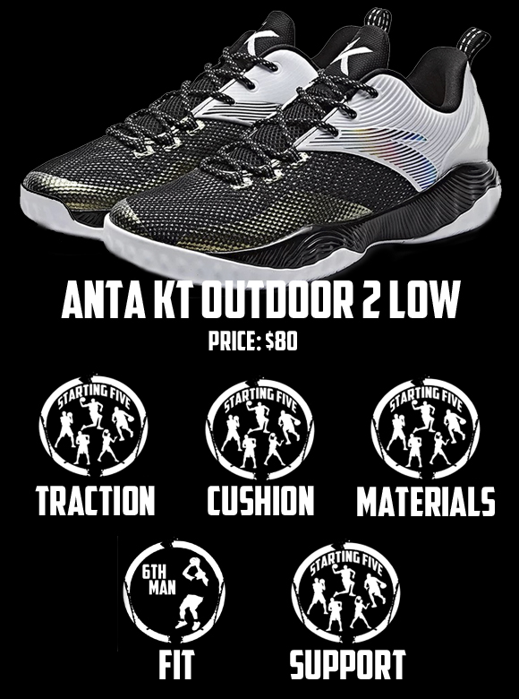 ANTA KT Outdoor 2 Low Performance Review score