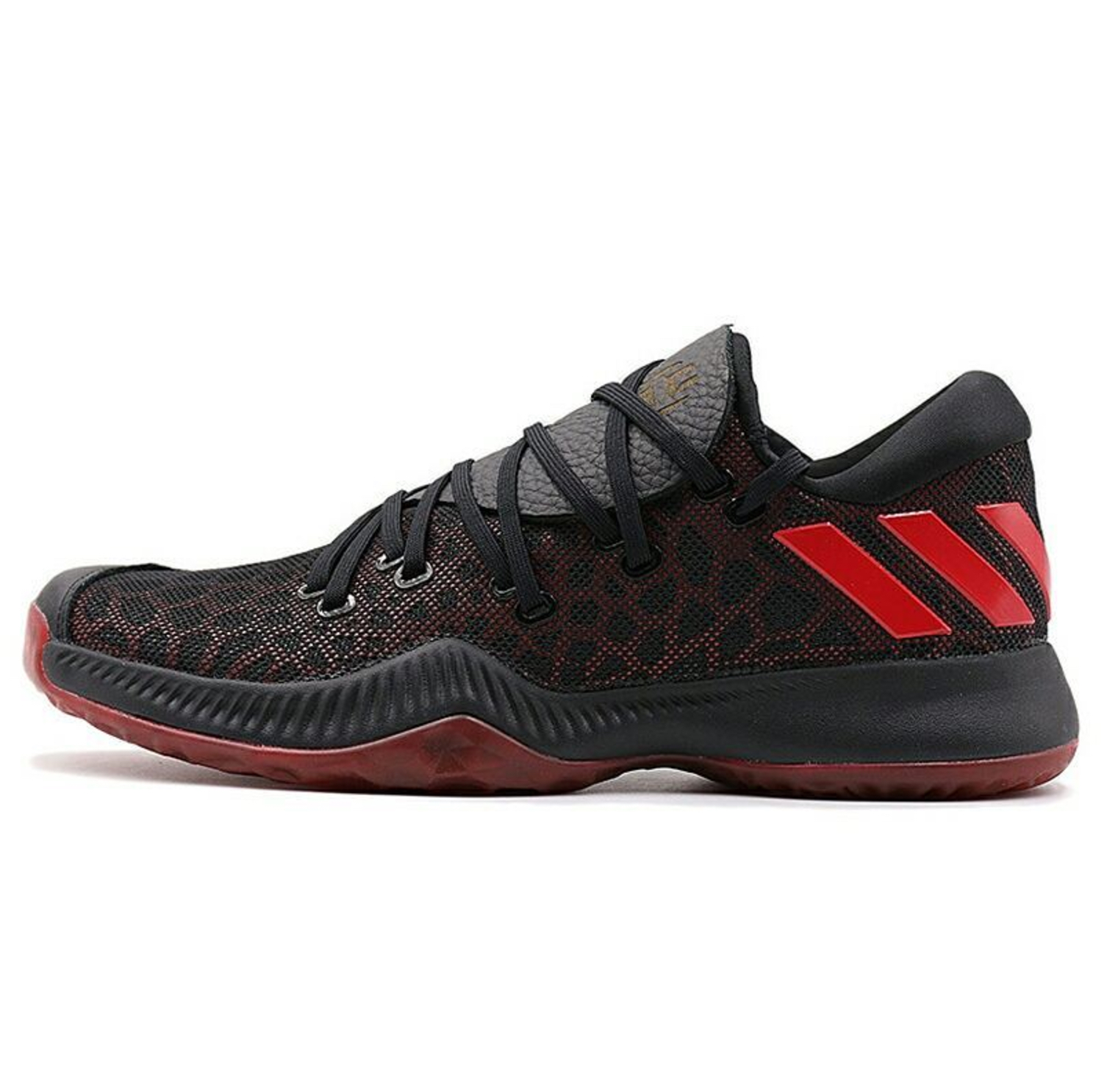 adidas harden be black red 2
