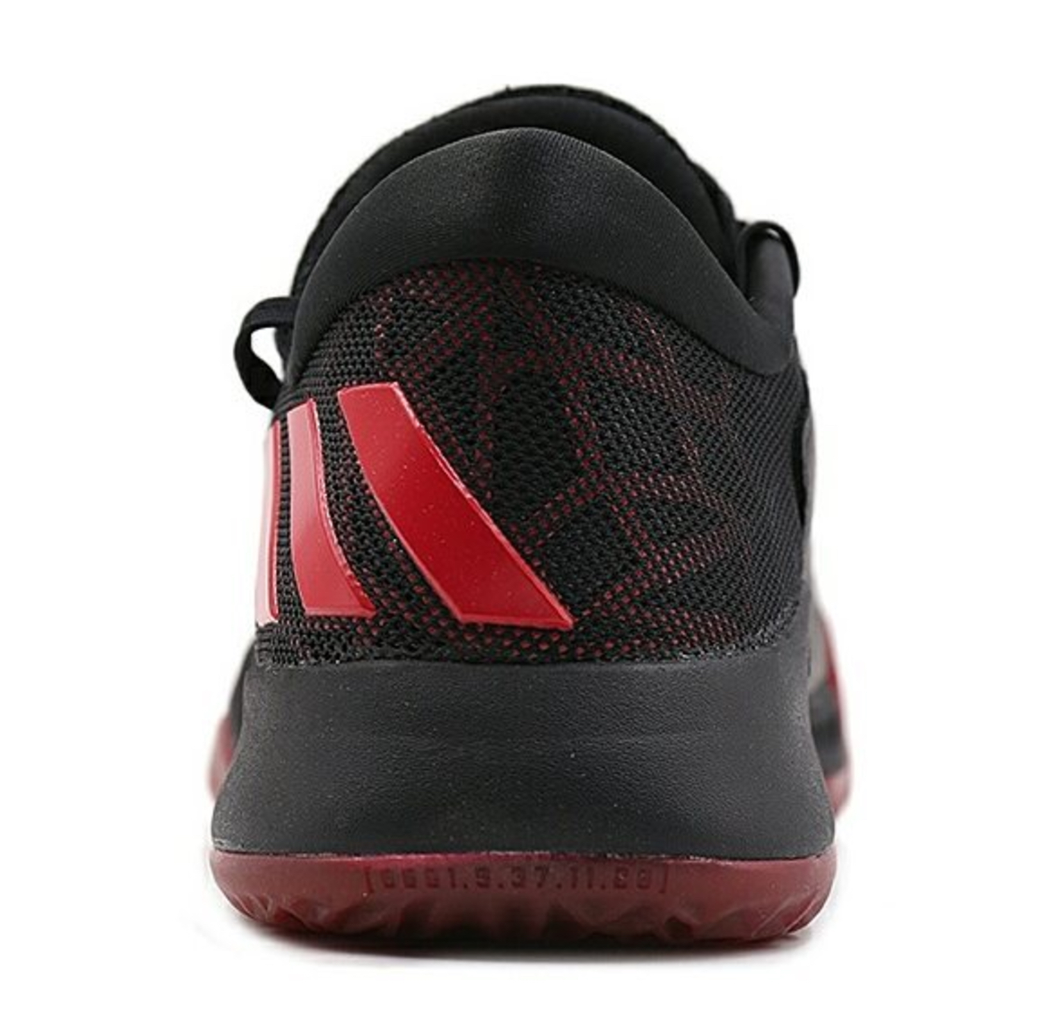 adidas harden be black red 4