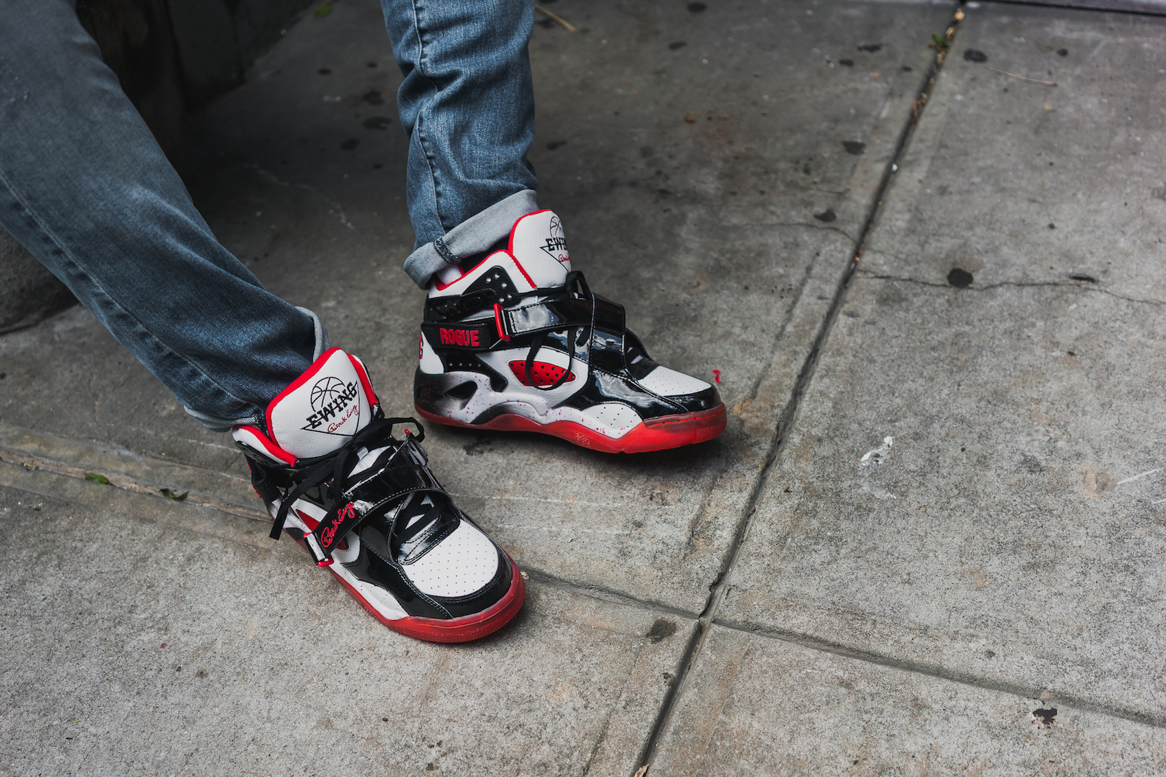 Ewing rogue white black red 26