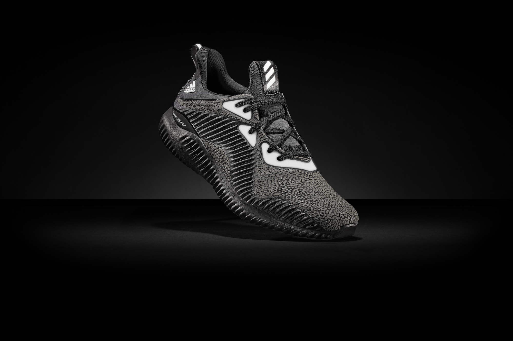 adidas alphabounce reflective black activated 1