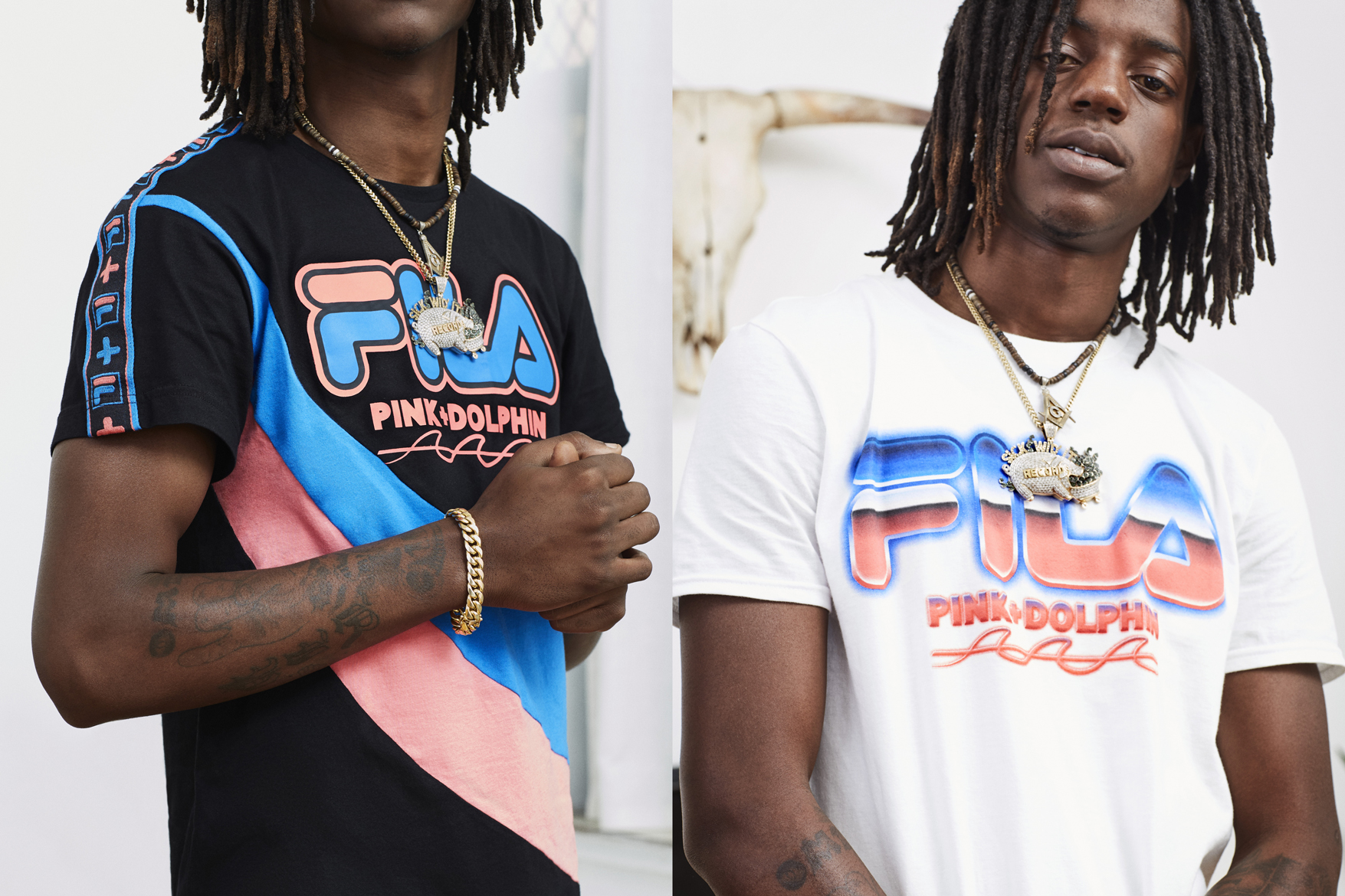 FILA and Pink Dolphin apparel 1