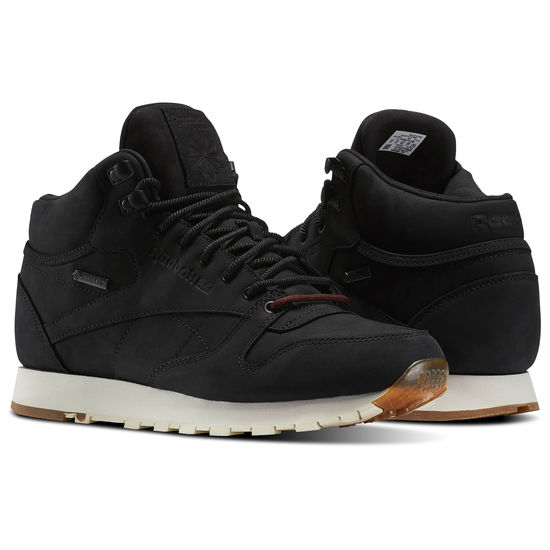 reebok classic leather mid gore-tex thinsulate black 1