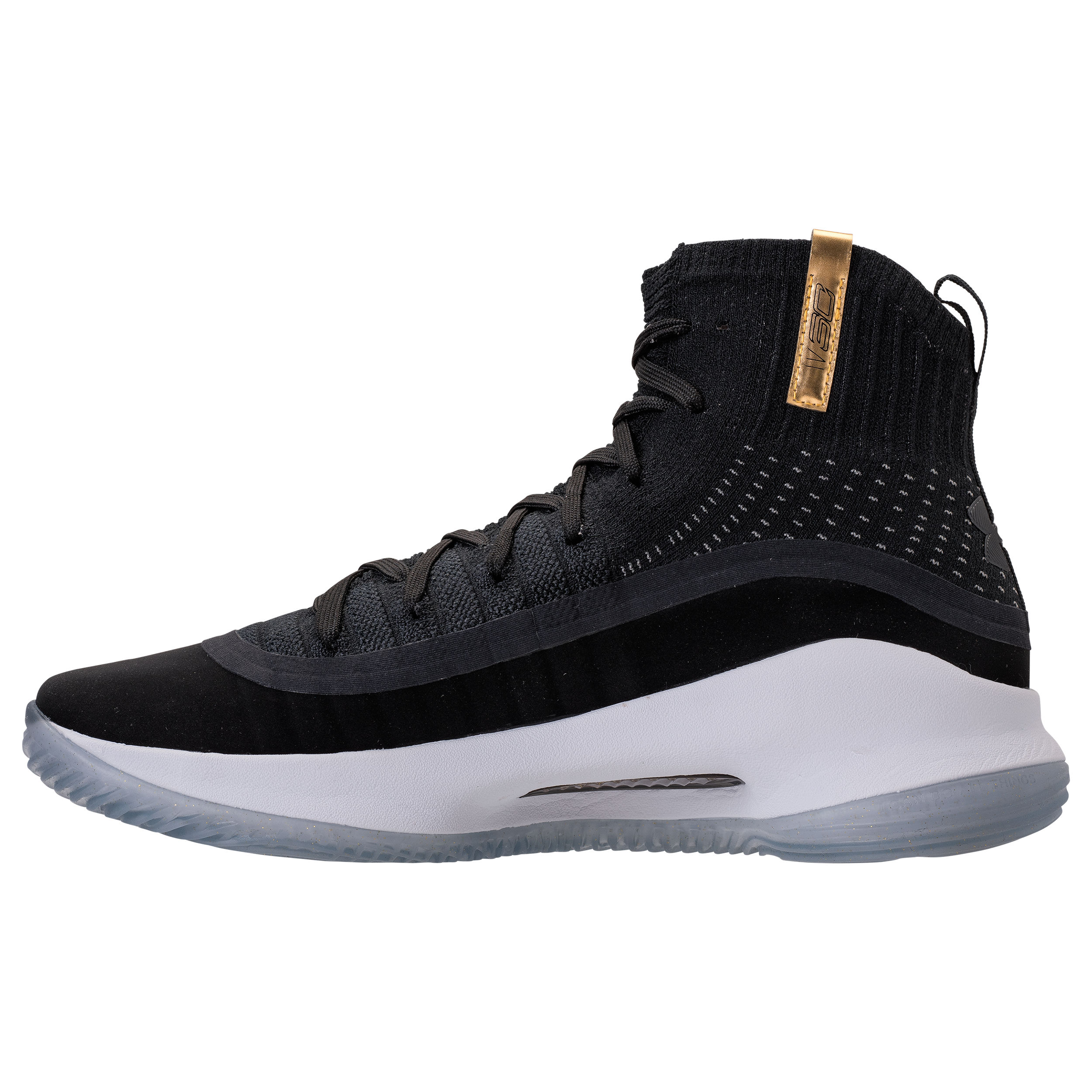 Under armour curry 4 black gold 3