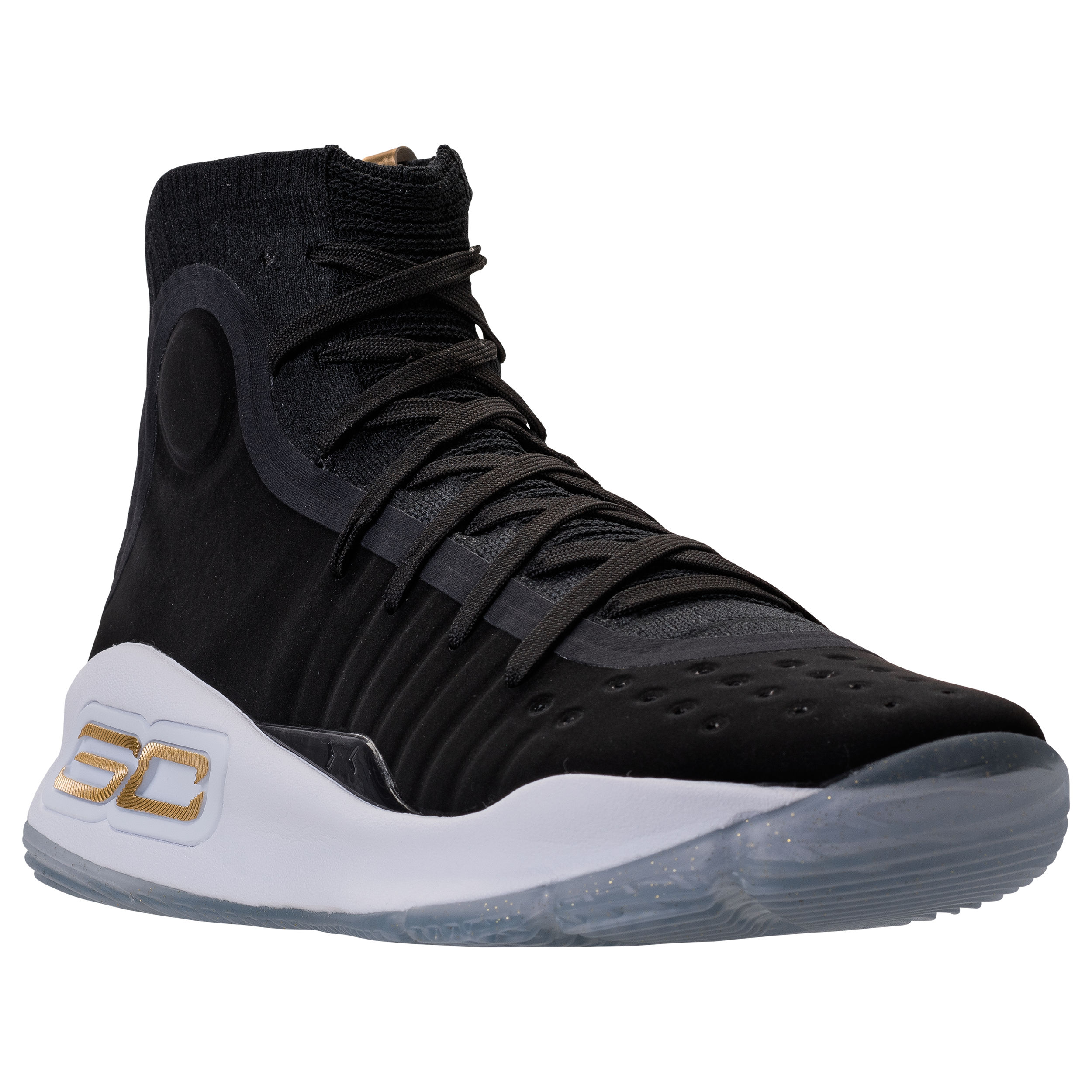 under armour curry 4 black gold 1