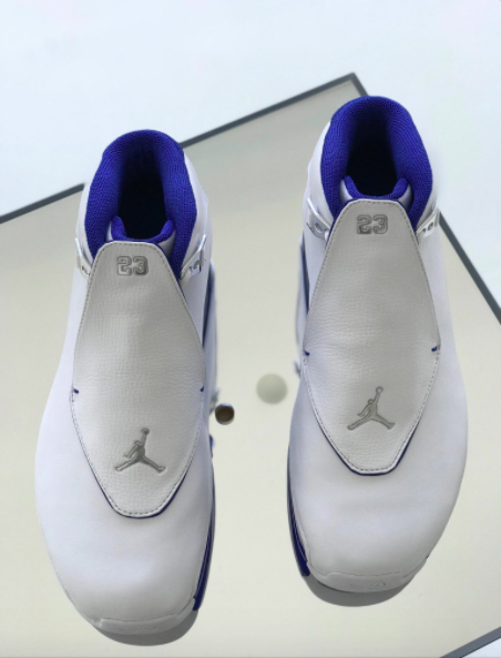 Air Jordan XVIII White:Royal 1