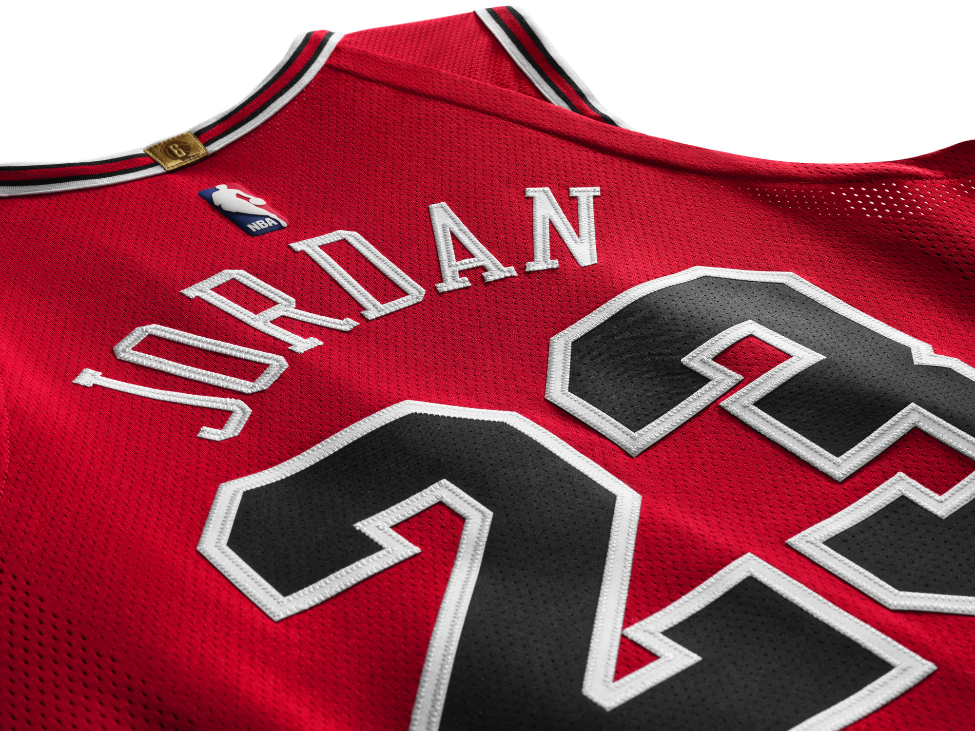 Michael Jordan authentic jersey last shot 2