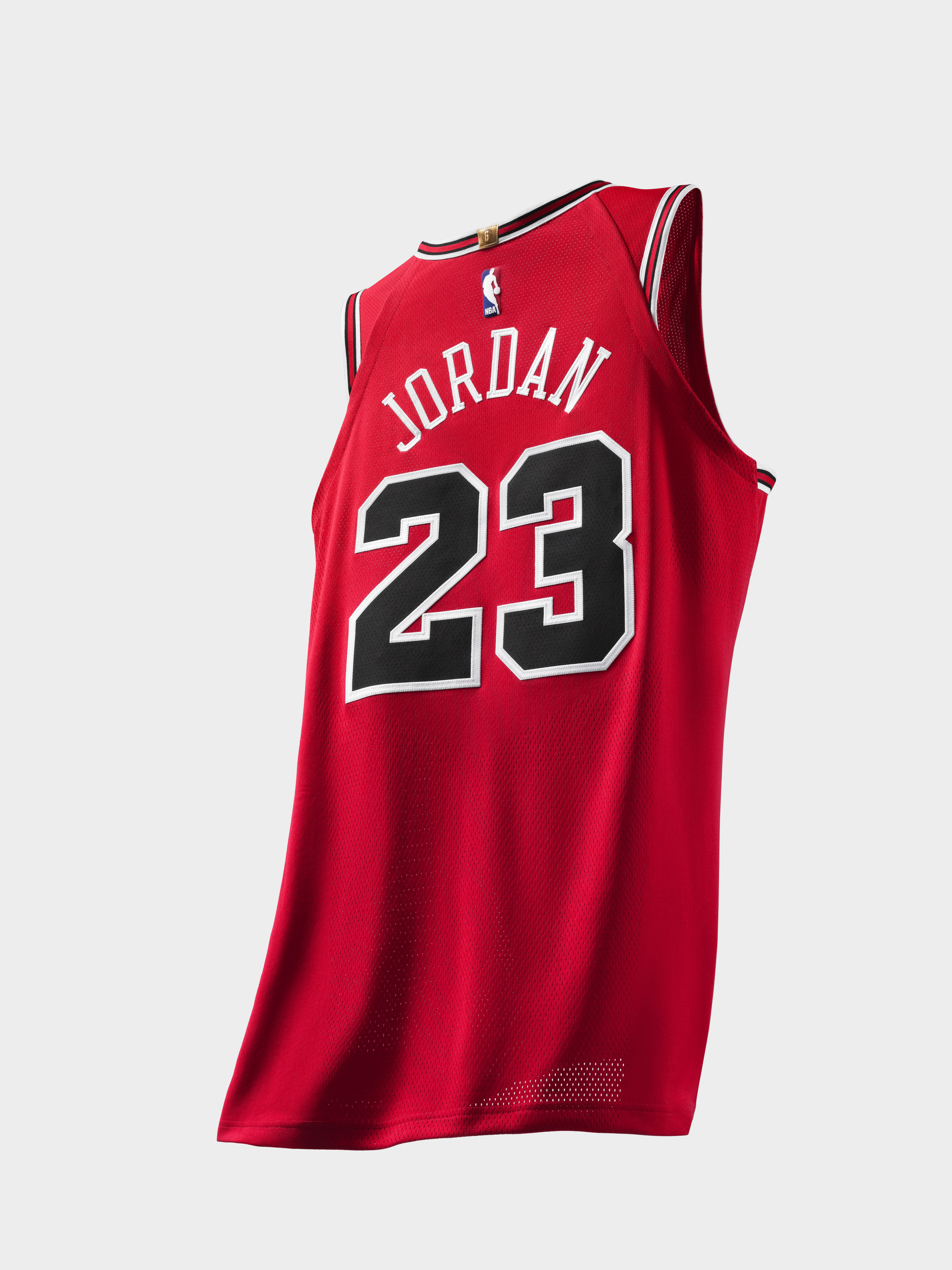 Michael Jordan authentic jersey last shot 3