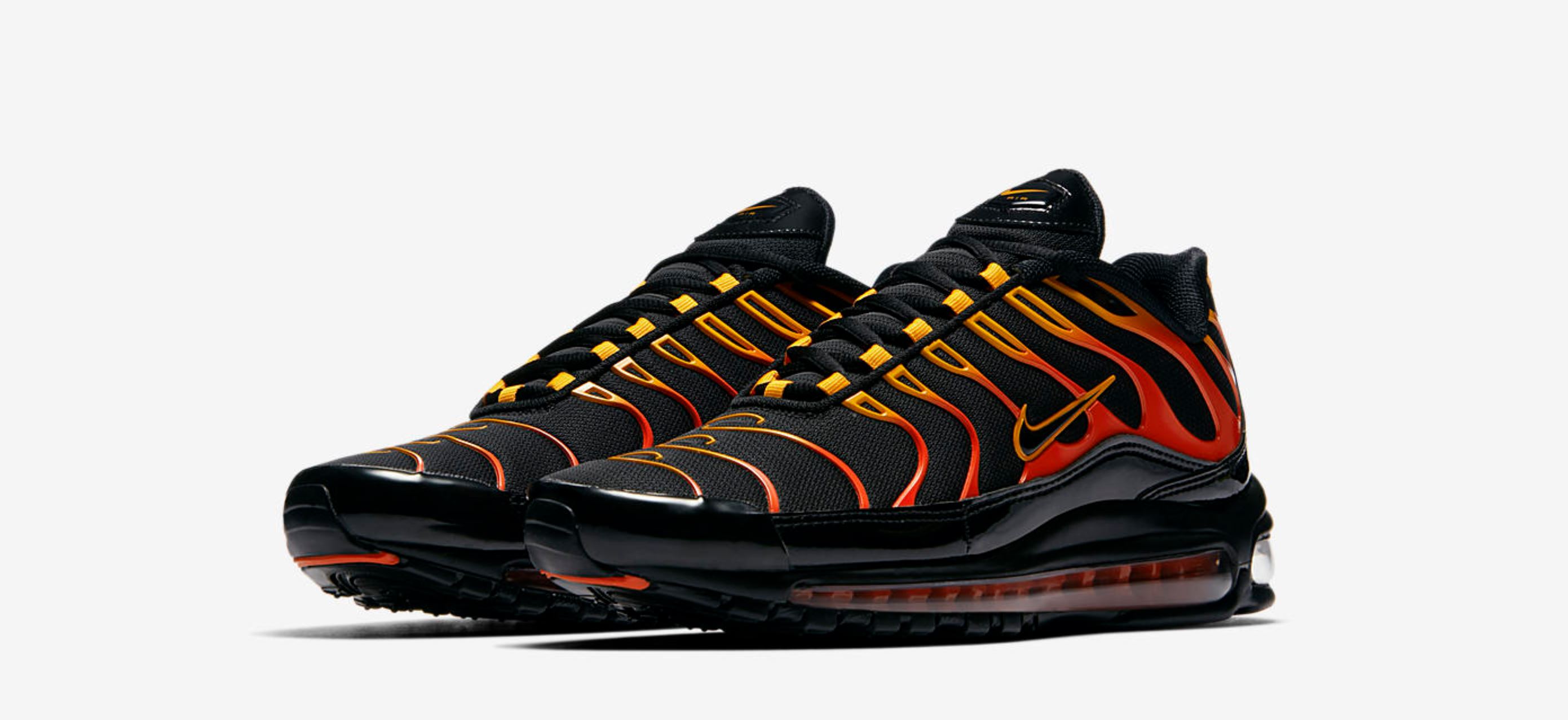 Flame On With The Nike Air Max Plus 97 Shock Orange Weartesters