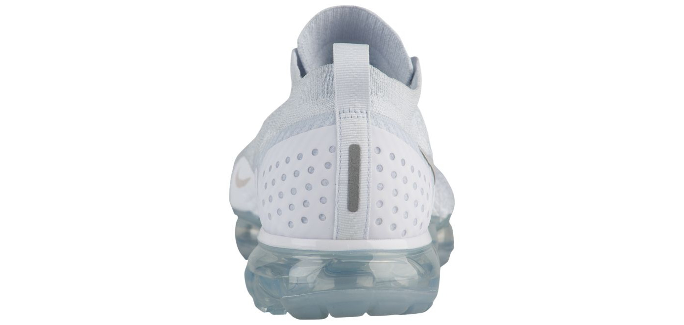 nike air vapormax 2 triple white heel