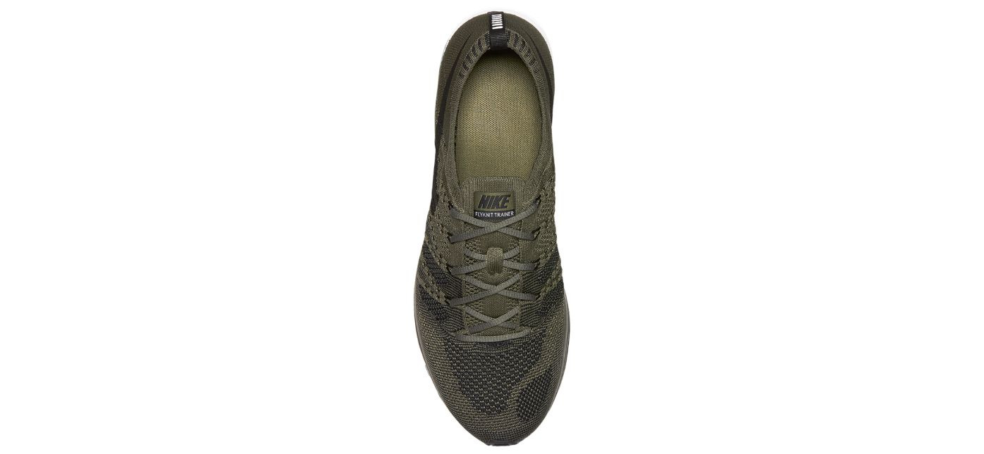 nike flyknit trainer olive 3