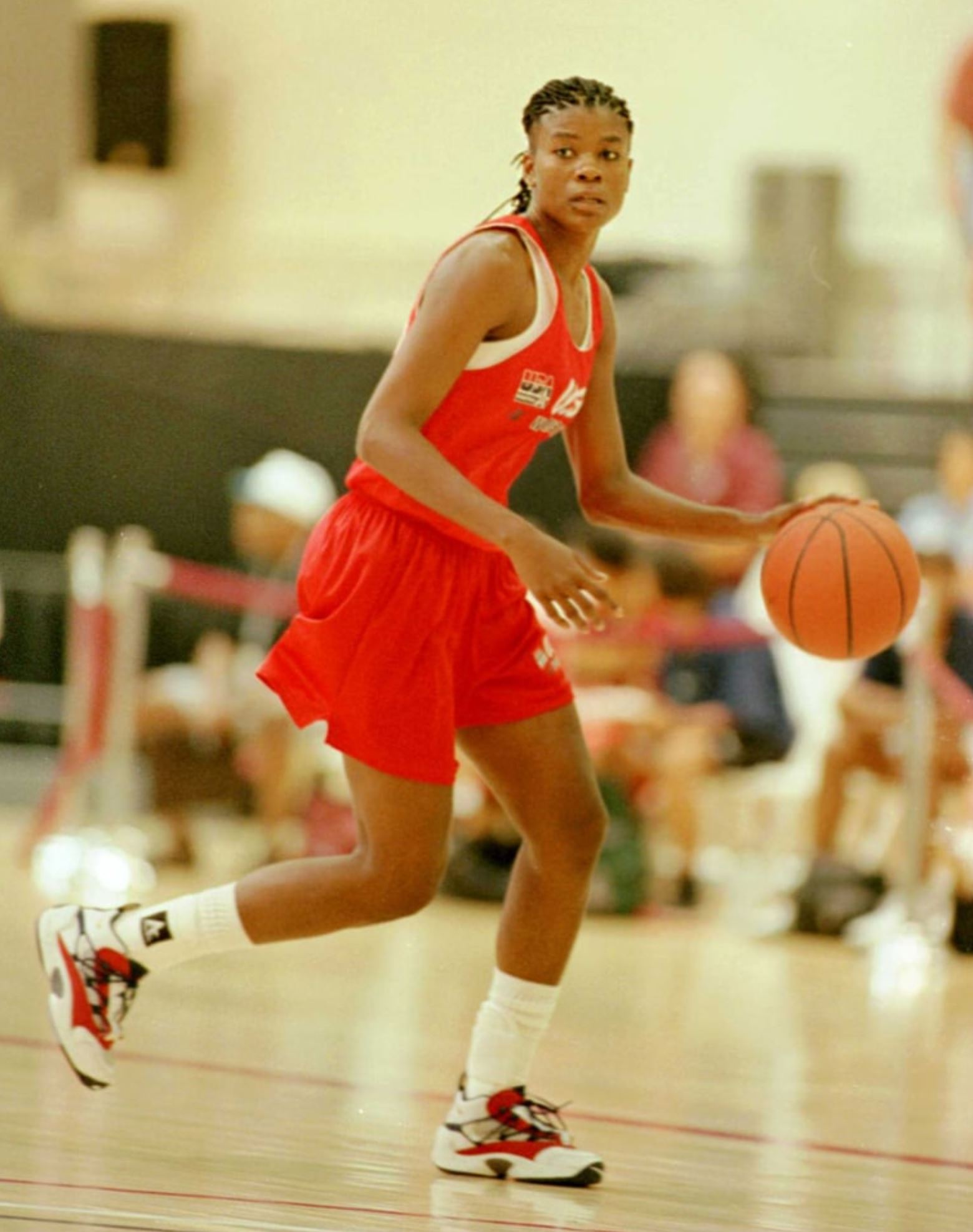 sheryl swoopes 1996 Andy Lyons/Getty