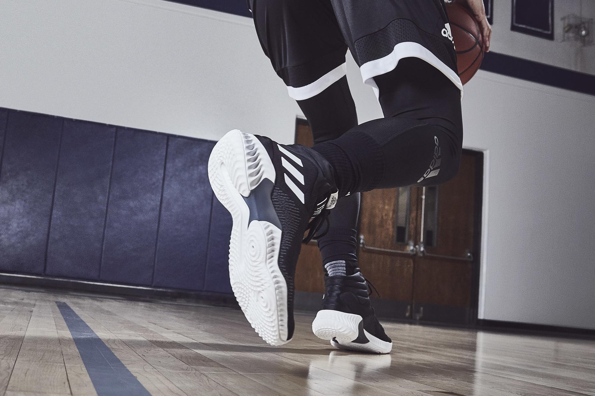 adidas pro bounce black white
