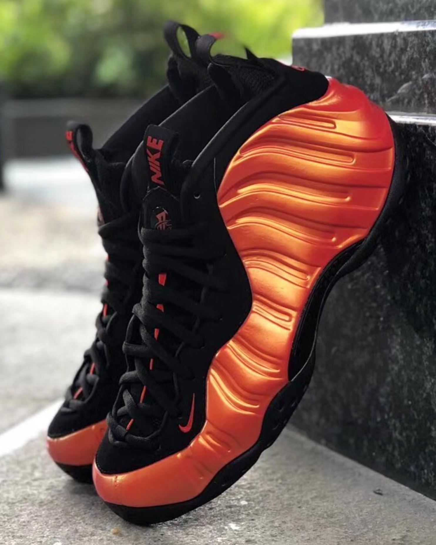 nike air foamposite one habanero red release date