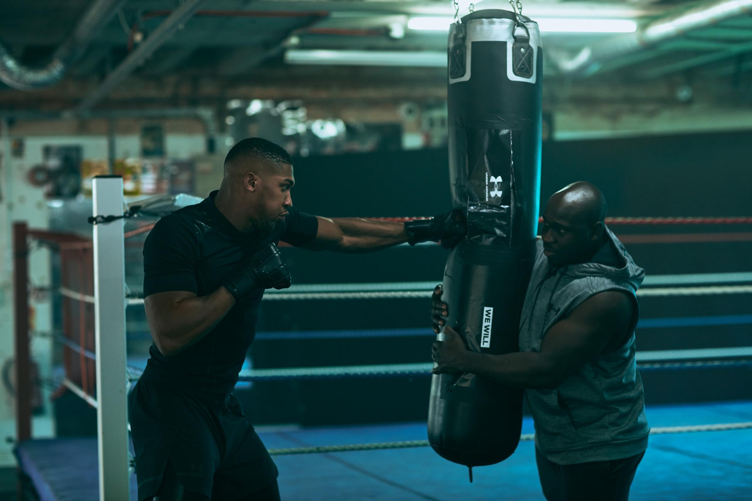 Under Armour will makes us family anthony joshua
