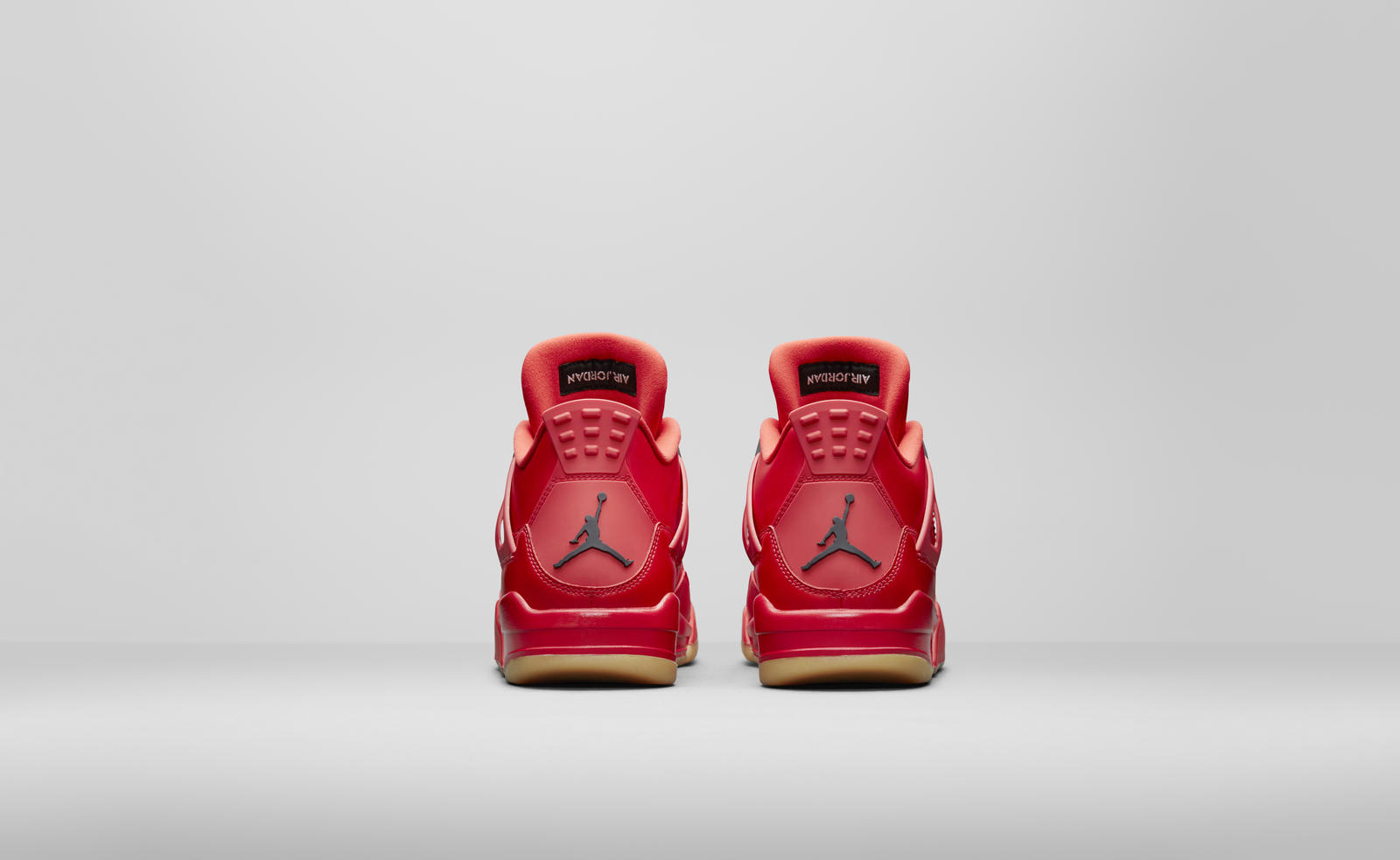 Air Jordan 4 fire red womens heels
