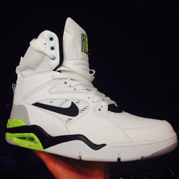 Nike Air Command Force Retro White/Black/Volt - WearTesters
