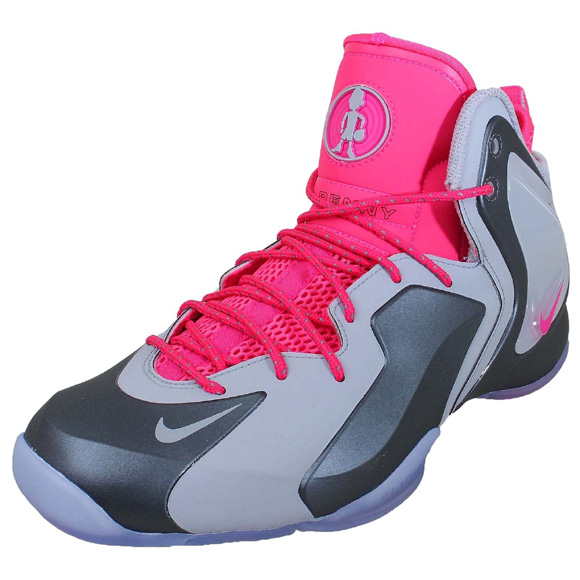 Nike Lil Penny Posite Wolf Grey/ Hyper Pink - Detailed Look