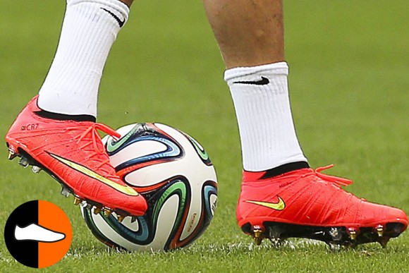 Ronaldo Takes the Pitch in a Low-Cut Superfly