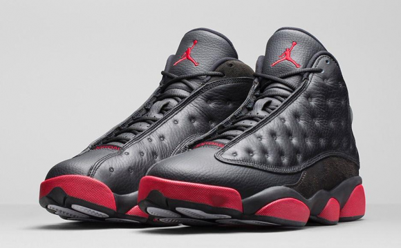Air Jordan 13 Retro Black/Gym Red - Official Look + Release Info 