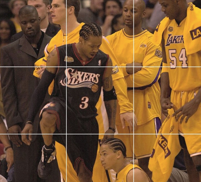 iverson steps over lue