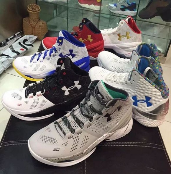 Under Armour Curry Two colorways 1