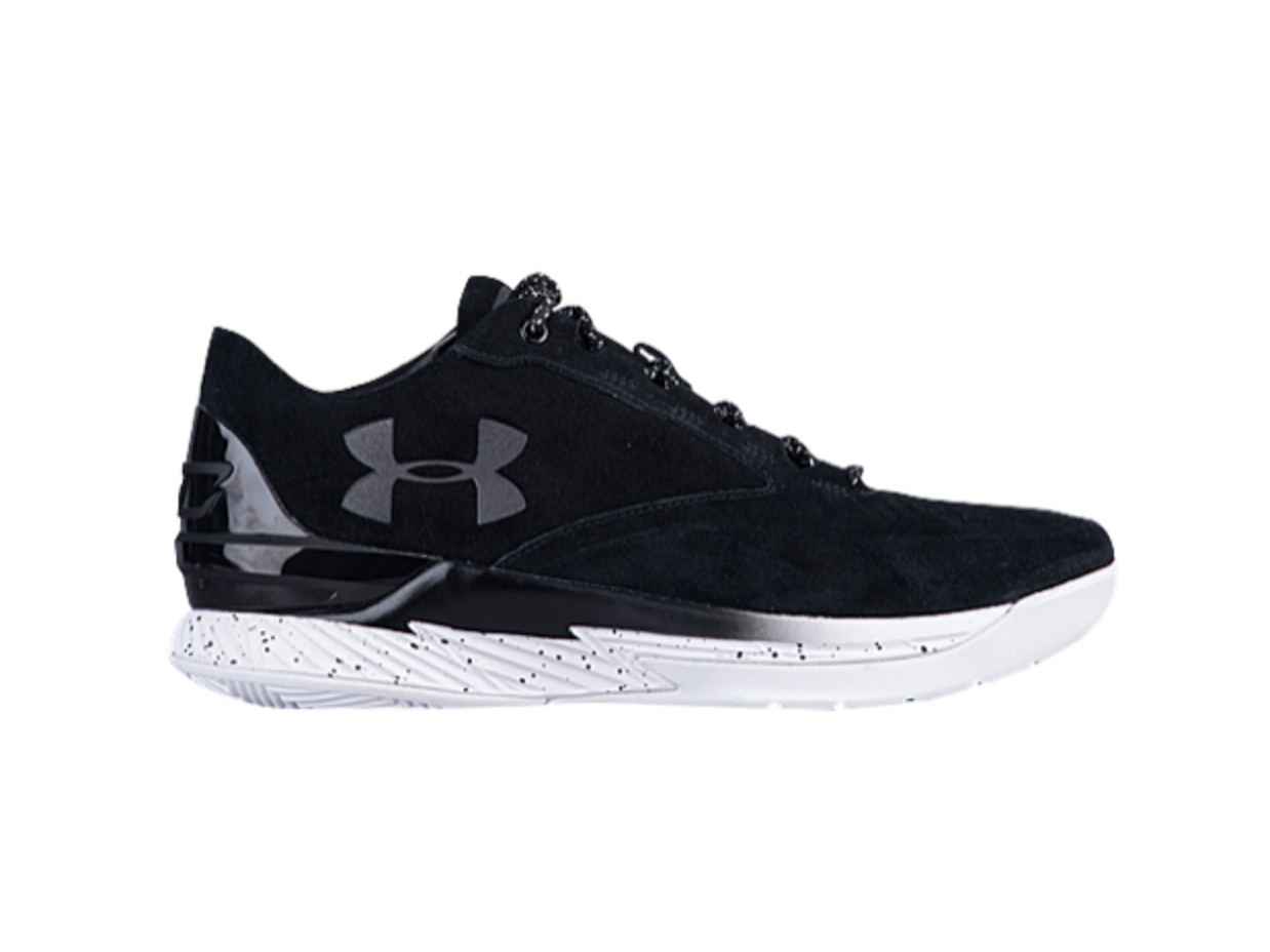 under armour curry lux low black white 1