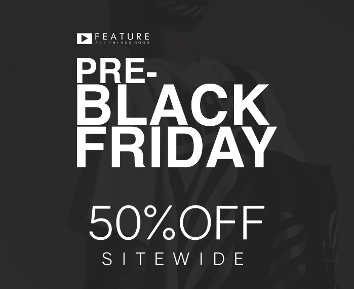 feature pre-black friday sale 50 off sitewide