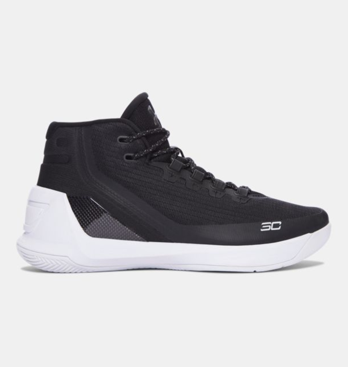 under armour curry 3 black white 4