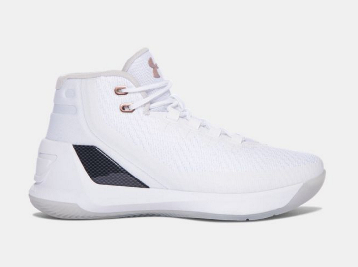 under armour curry 3 rose gold gs kids 5