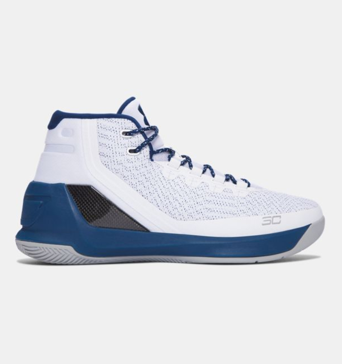 under armour curry 3 white/navy 3