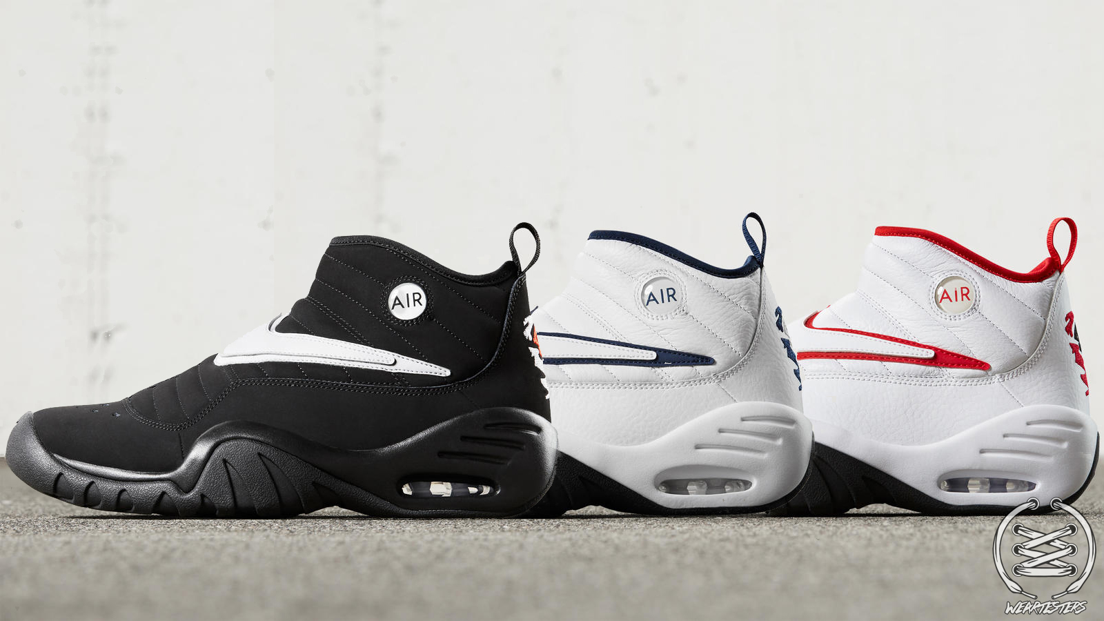 An Official Look at All Three Nike Air Shake NDestrukt Colorways