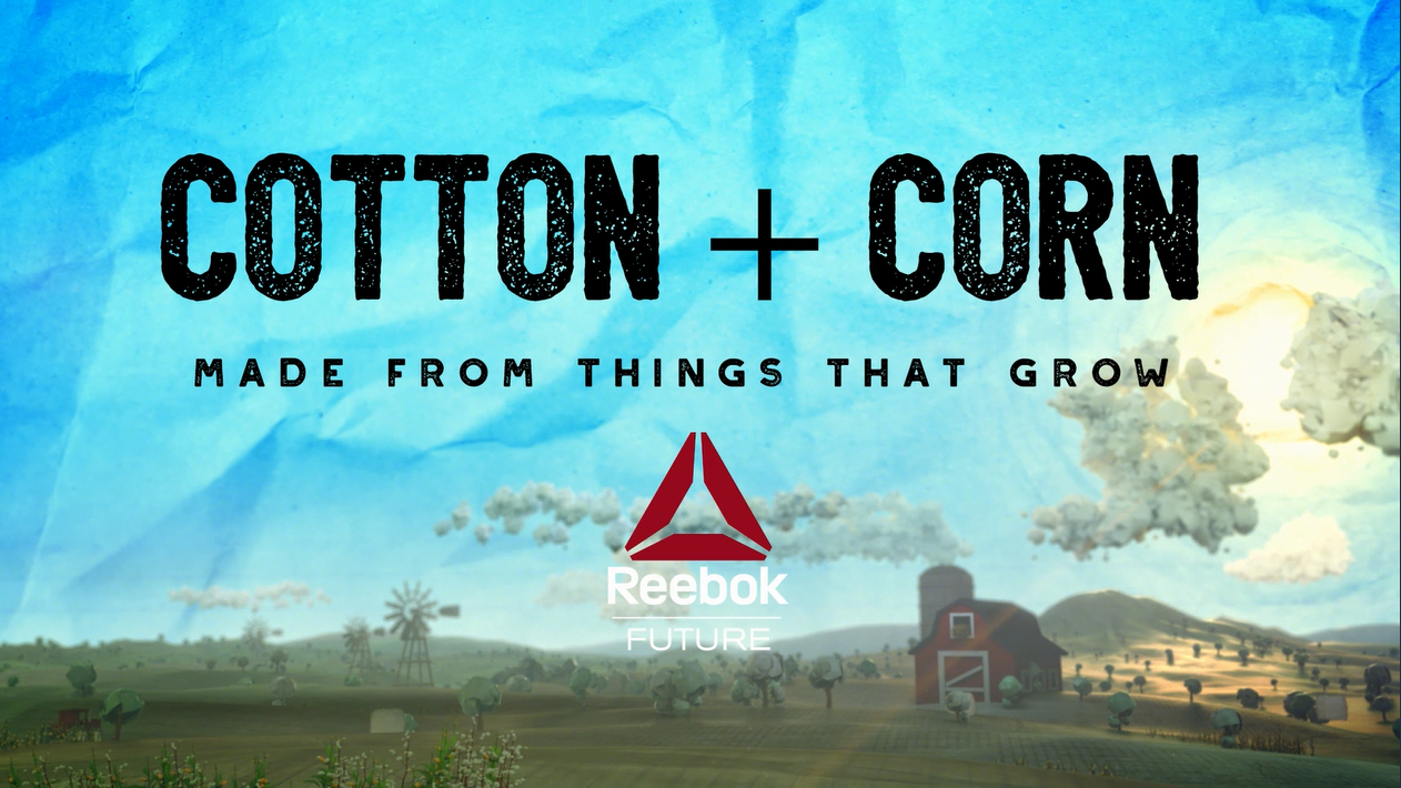 reebok cotton + corn sustainability initiative 1