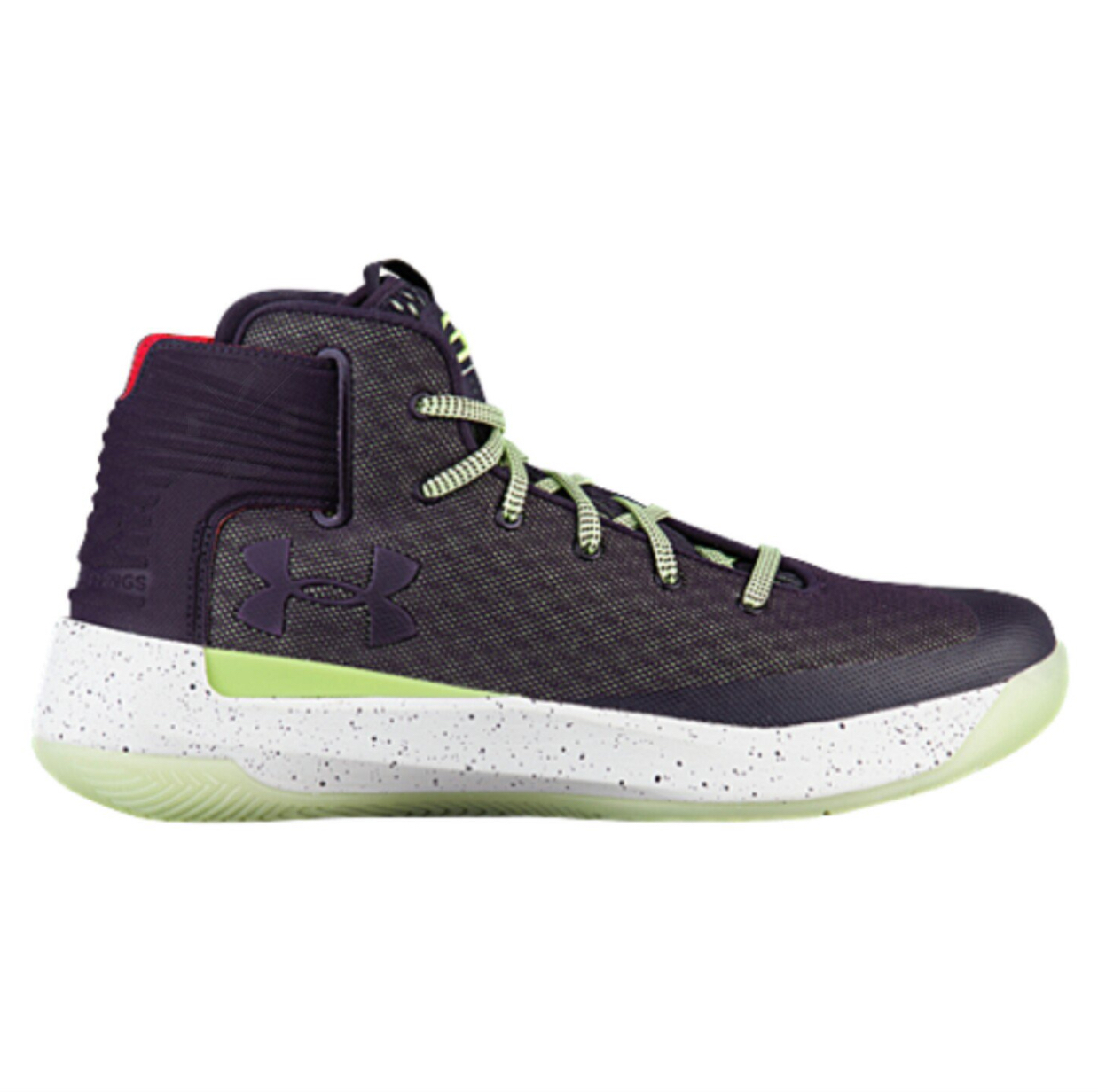 under armour curry 3ZER0 imperial purple 1