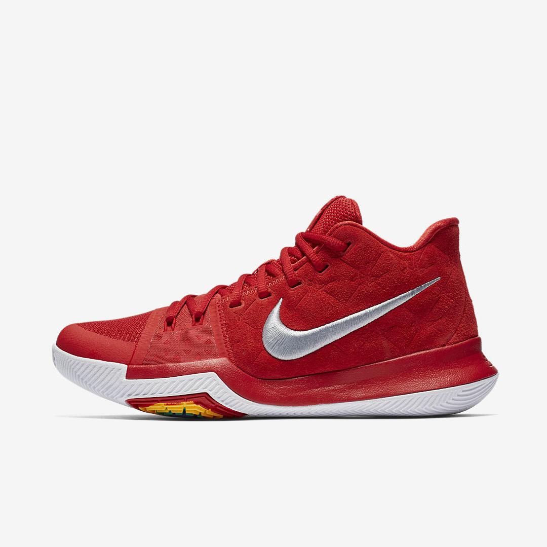 nike kyrie 3 red suede 3