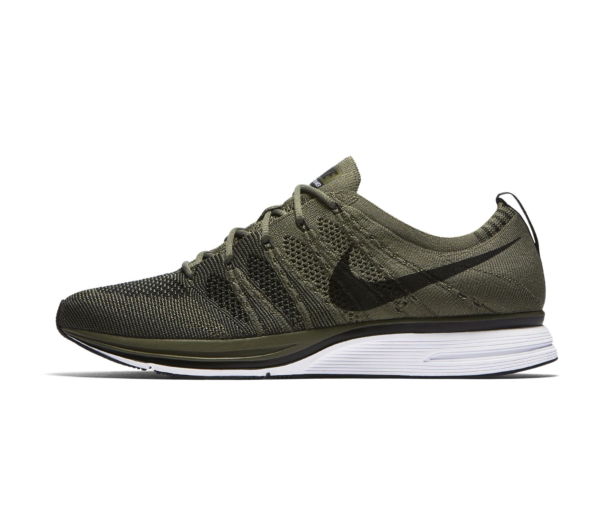 nike flyknit trainer medium olive 3