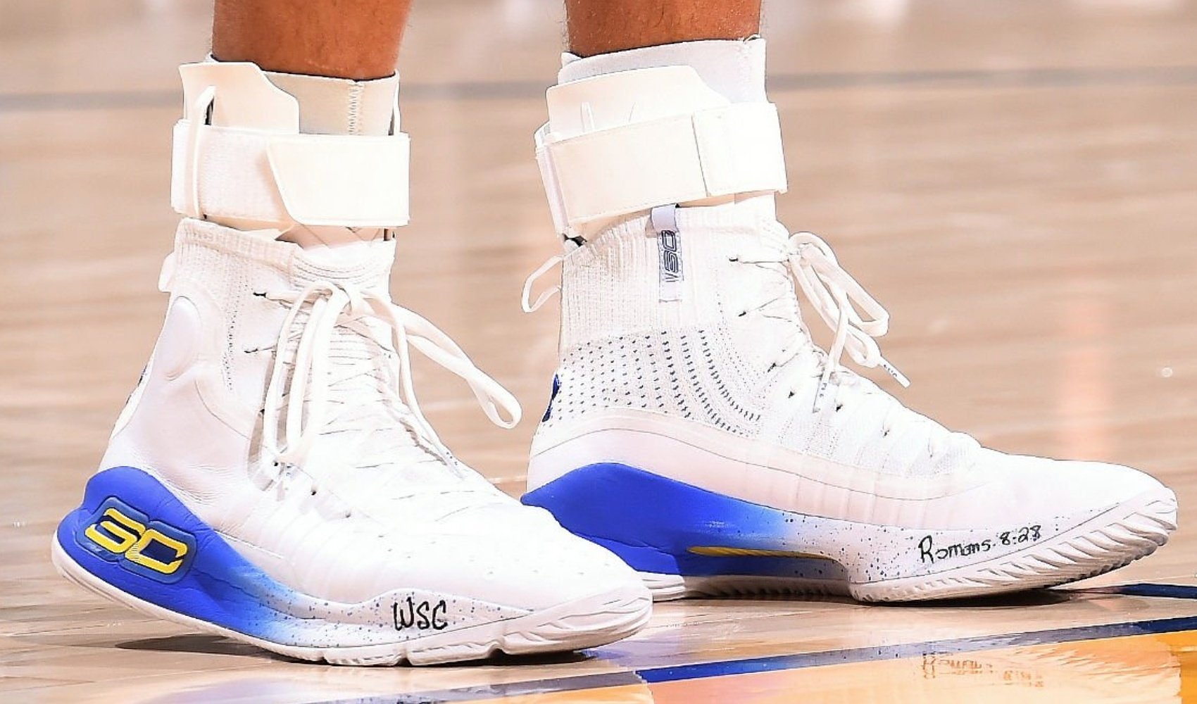under armour curry 4 home on court