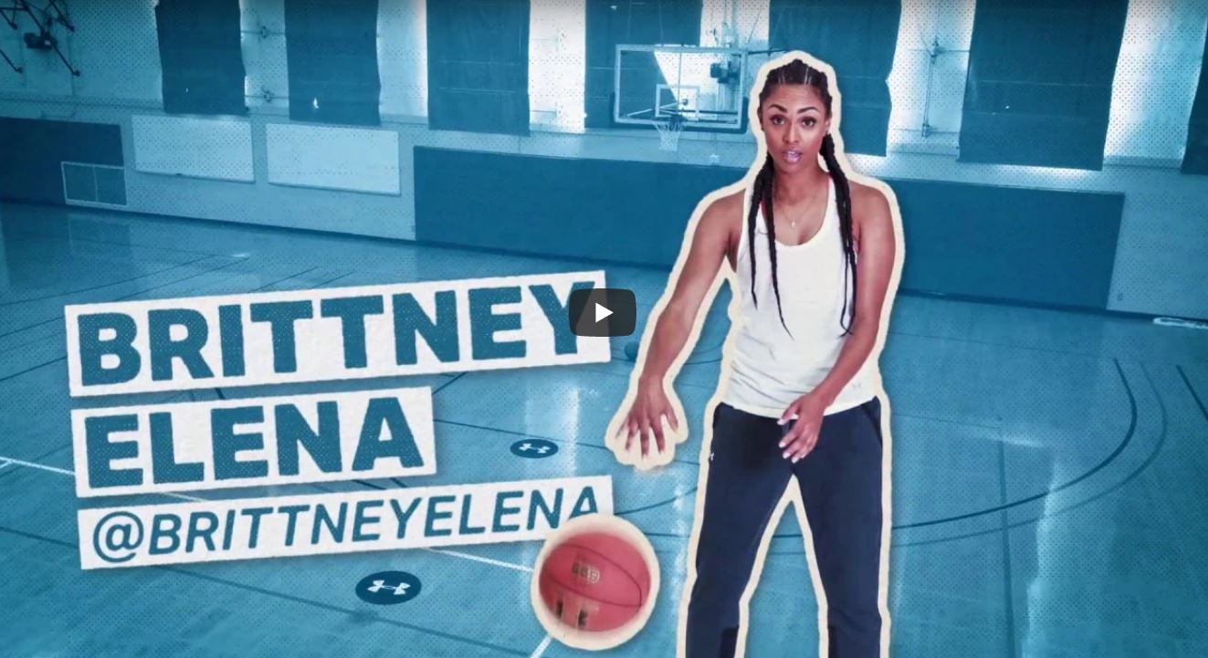 under armour shoot your shot brittney elena