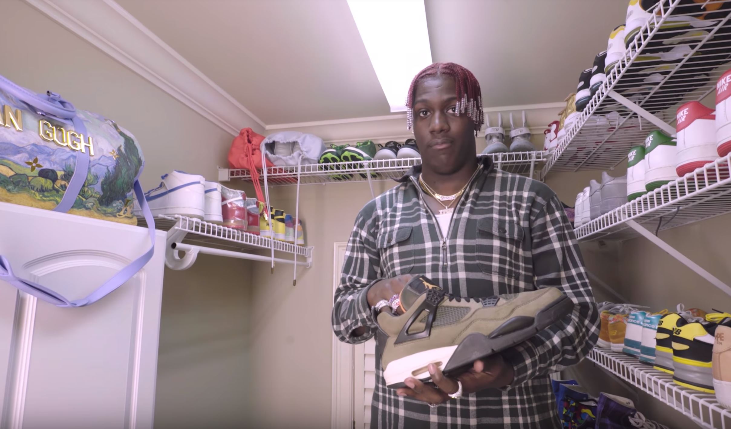 lil yachty sneaker collection