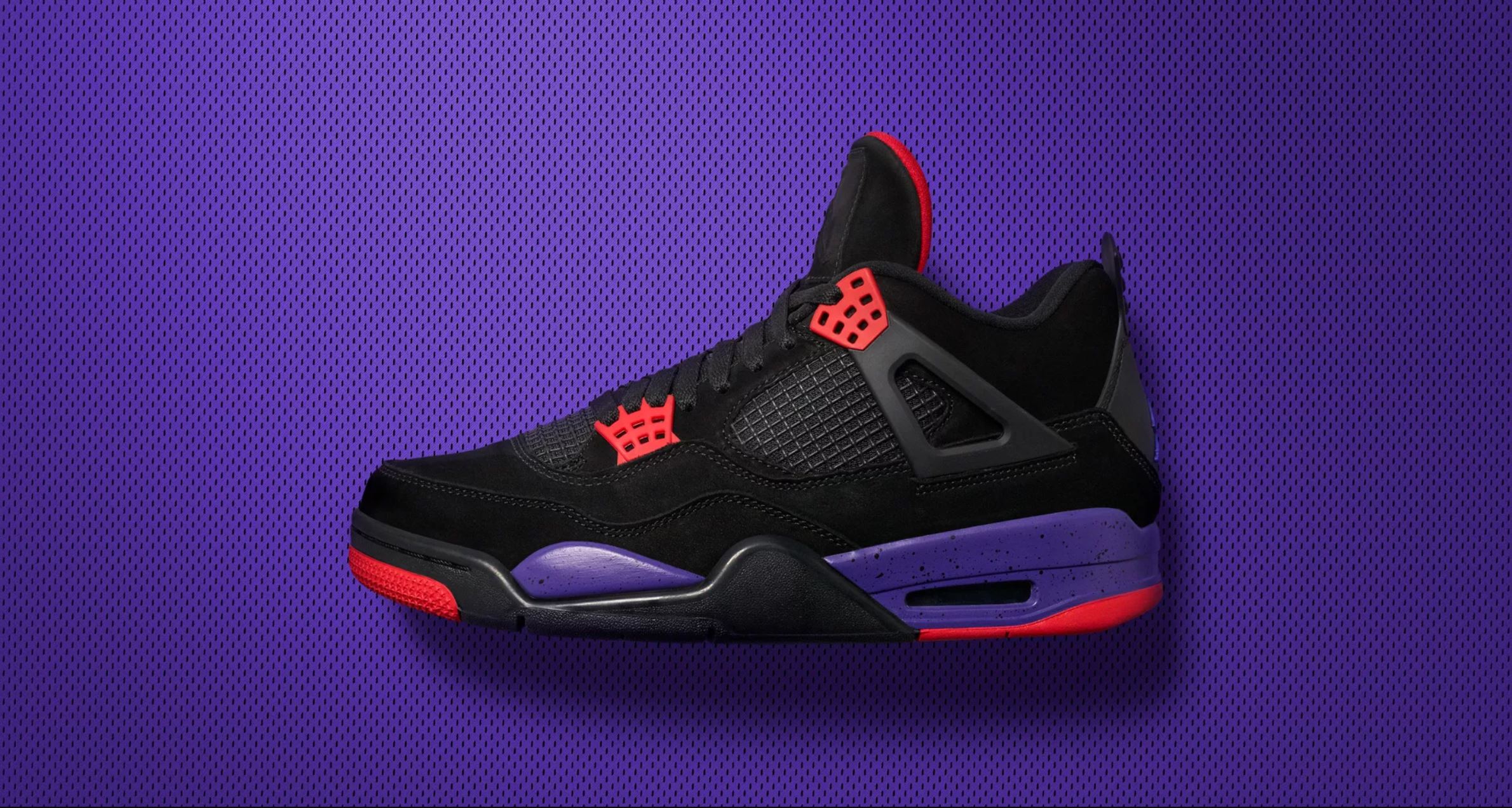 air jordan 4 black court purple release date