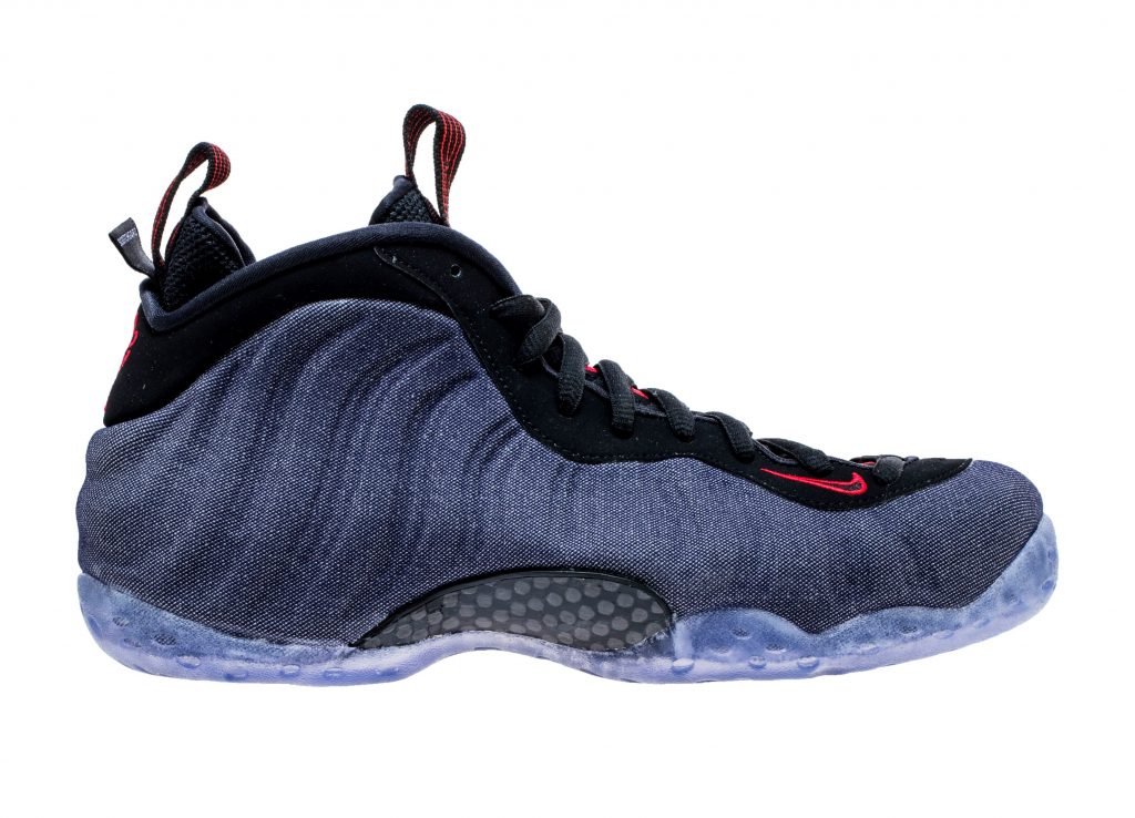 Denim foamposites on feet sale