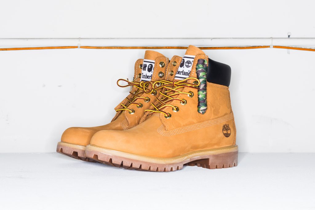 UNDEFEATED and BAPE Rebuild the Classic Timberland 6-Inch Boot