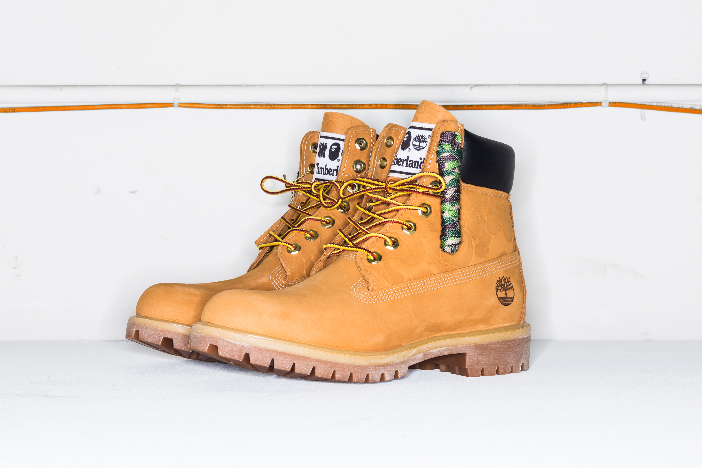 undefeated bape timberland toddler boot release date