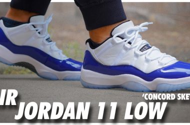 Jordan 11 Low Concord Sketch