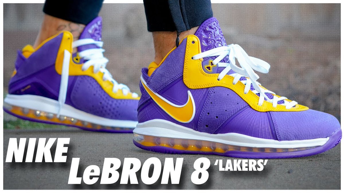 Nike LeBron 8 Retro Lakers