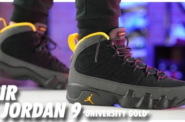 Air Jordan 9 University Gold