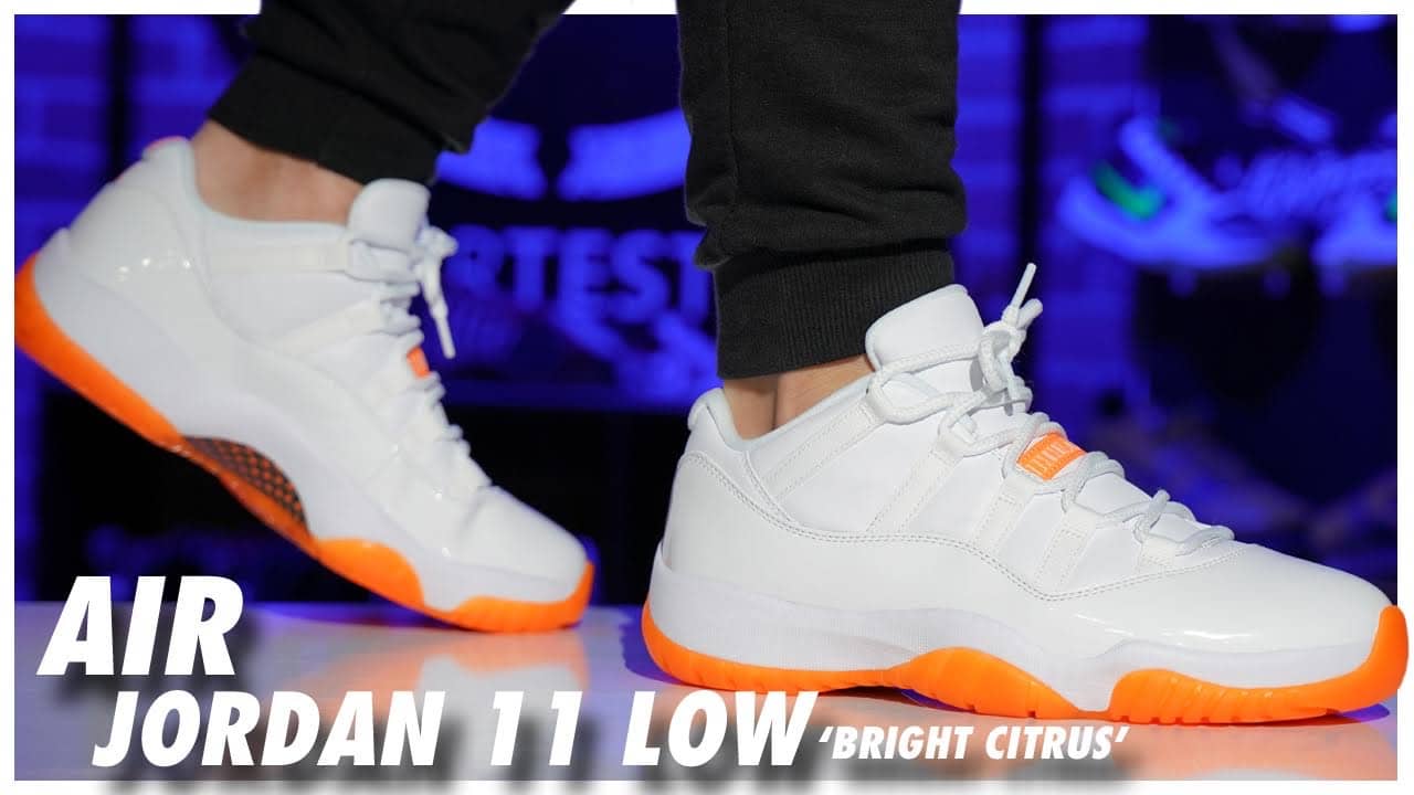 Air Jordan 11 Low Bright Citrus